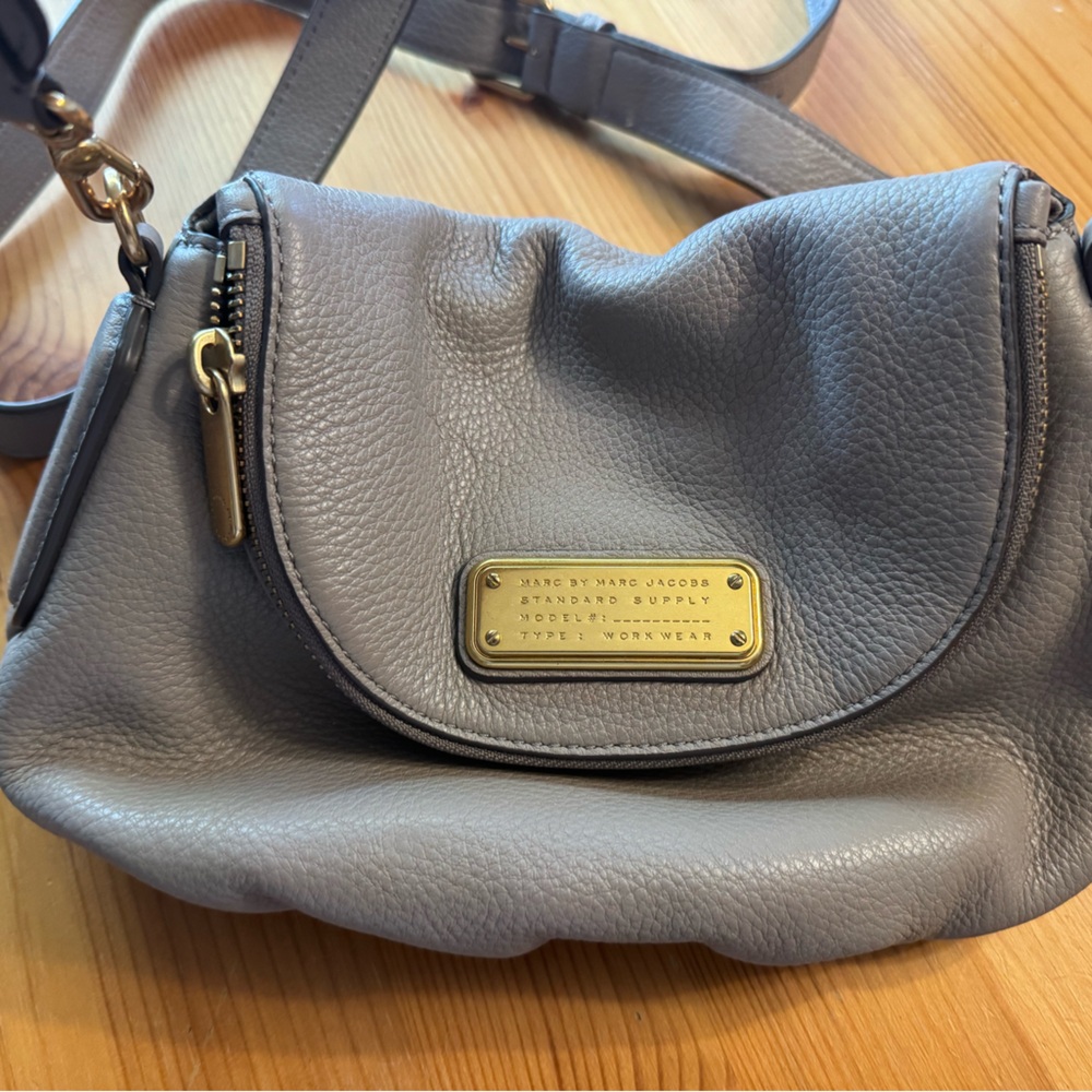 Marc by Marc Jacobs Leather Crossbody Bag in Mink - Picture 2 of 5